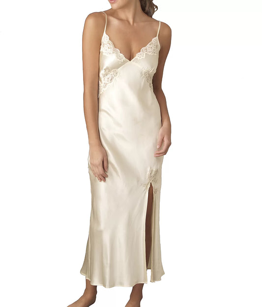 Le Tresor Silk Long Gown