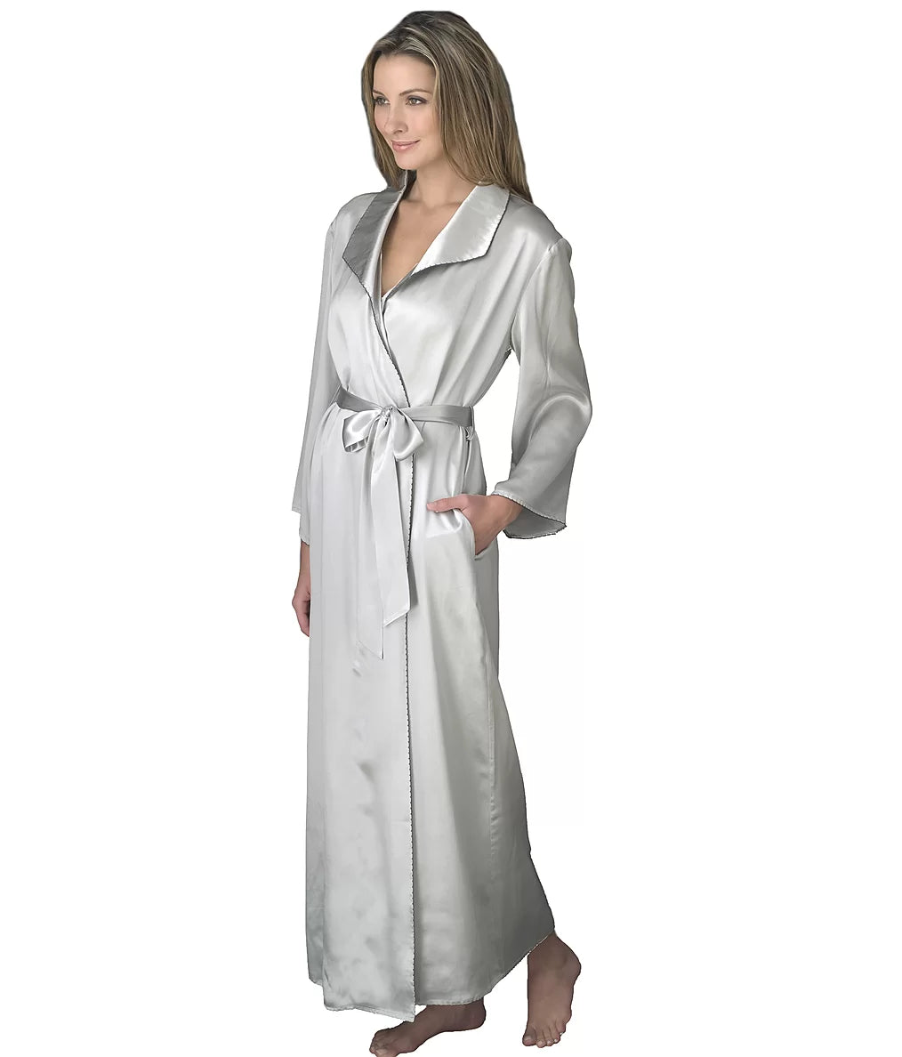 Evening Stroll Silk Robe