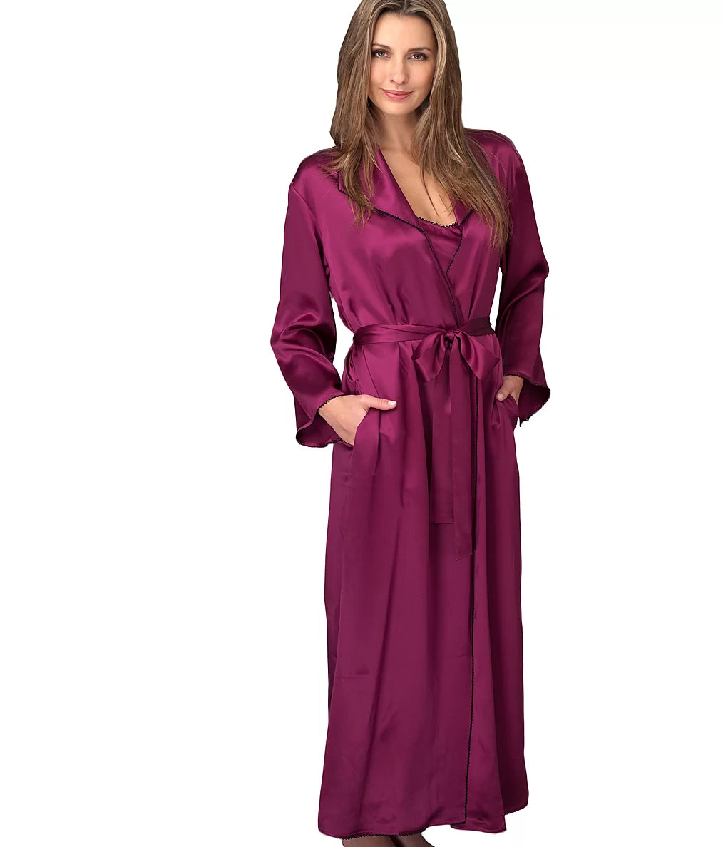 Evening Stroll Silk Robe