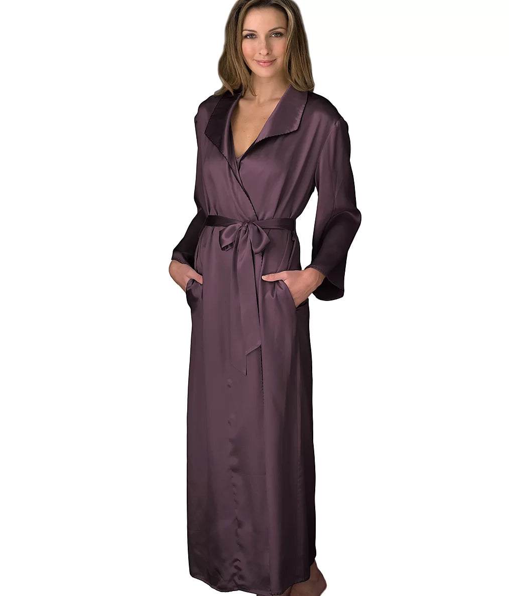 Evening Stroll Silk Robe