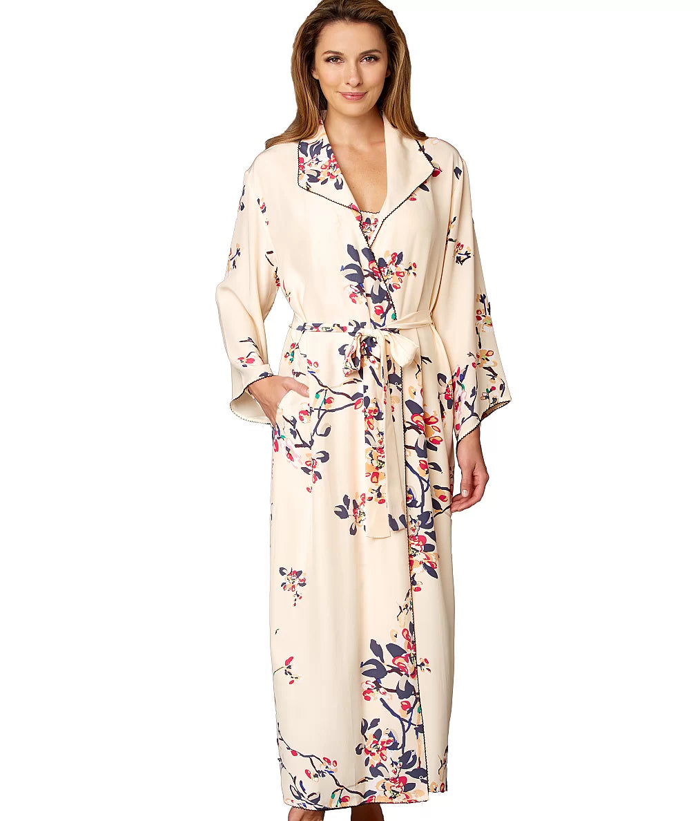 Midnight Stroll Silk Robe