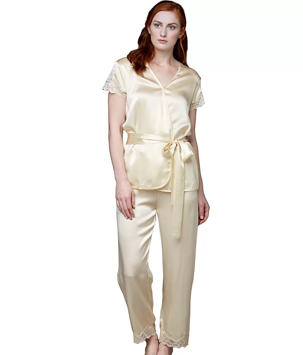 Island Time Silk Wrap Pajama
