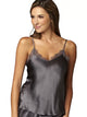 Le Soir Silk Camisole Top