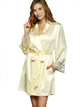 Moonlight Serenade Silk Short Robe
