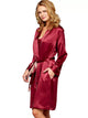Paradise Found Silk Short Robe