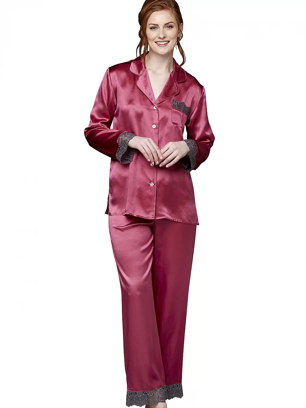 Sleep-In Silk Pajama Petite