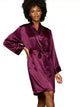 Paradise Found Silk Short Robe