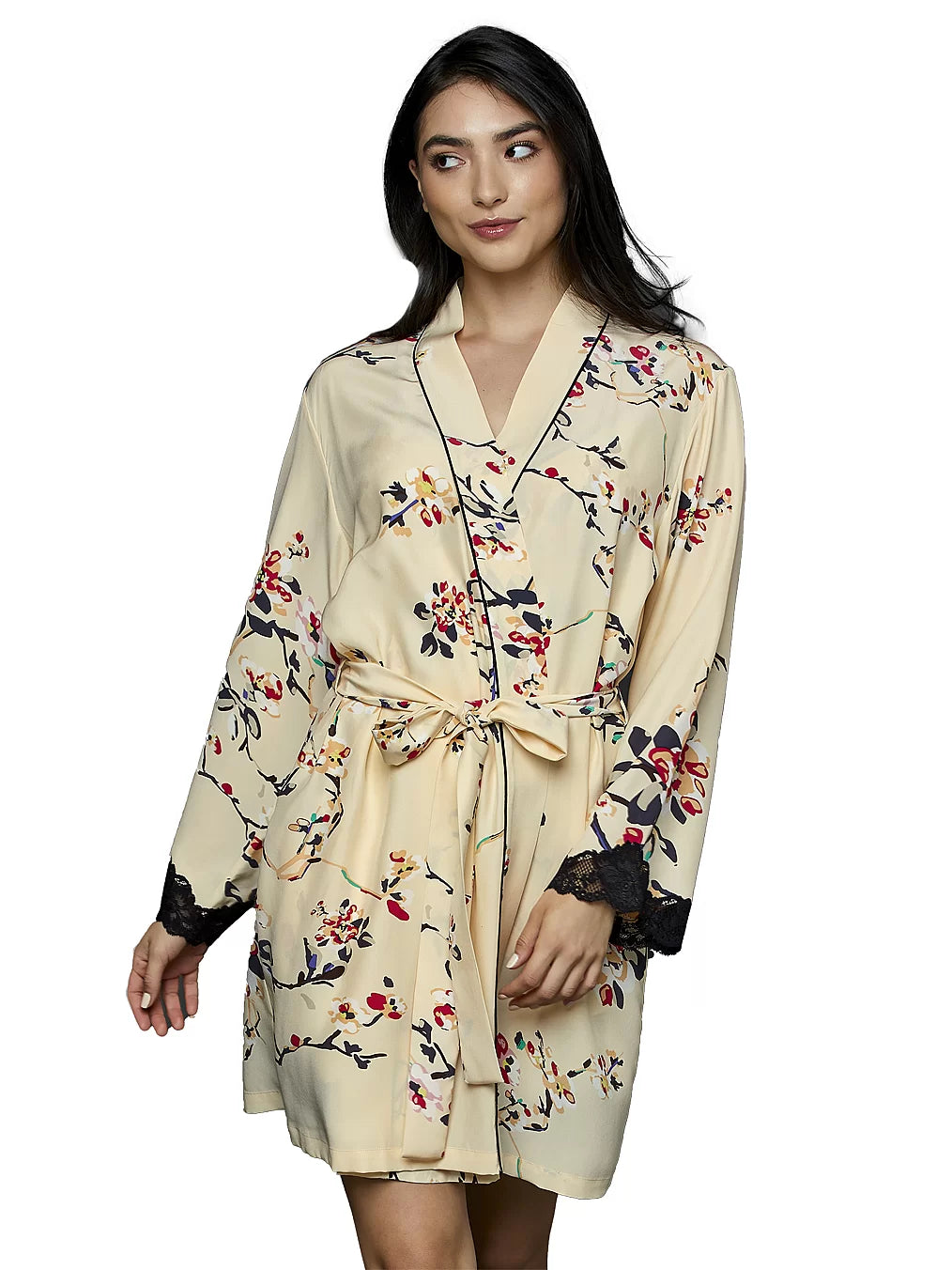 It Had To Be You Silk Short Robe