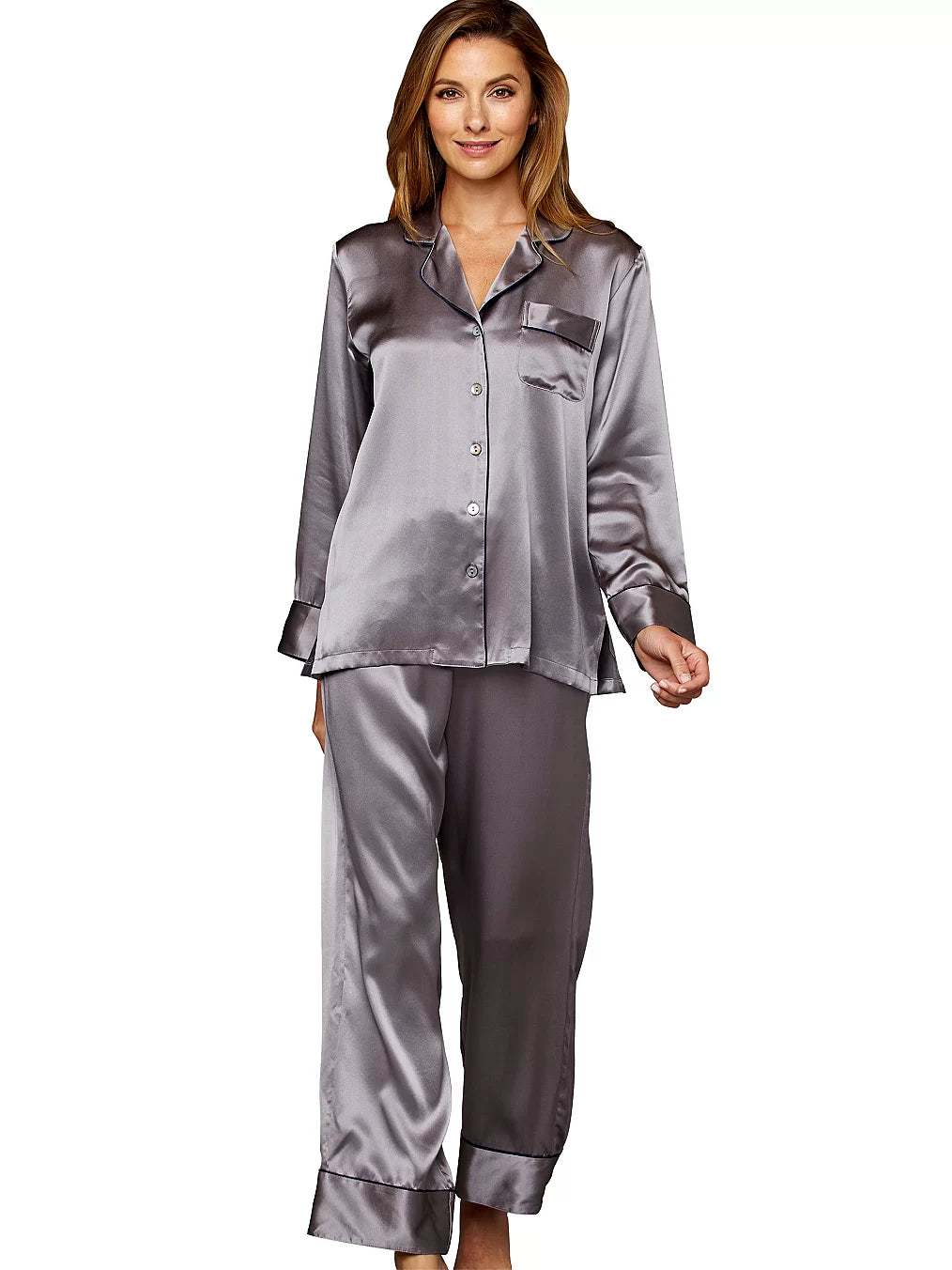 Paradise Found Silk Pajamas