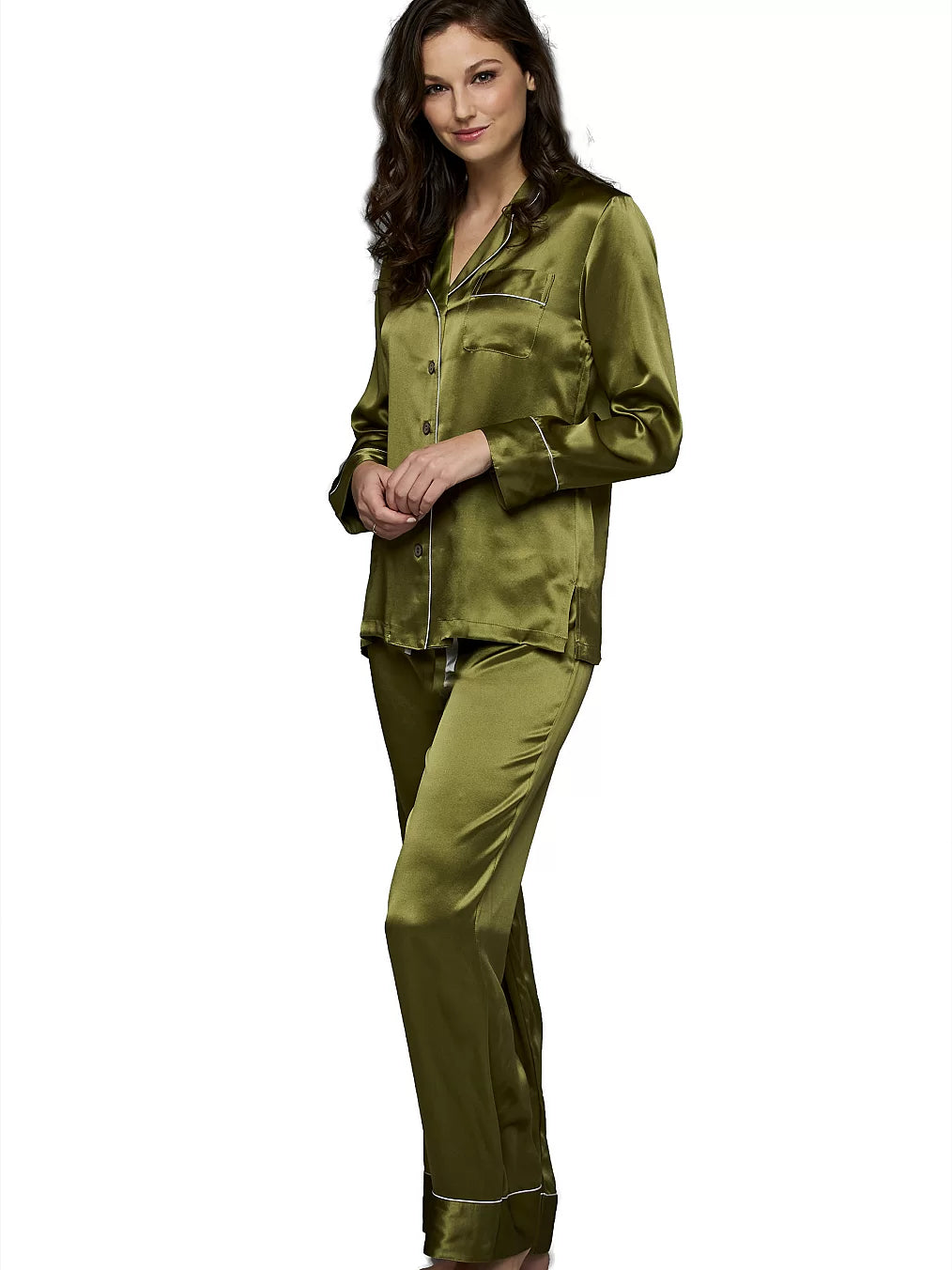 Paradise Found Silk Pajamas