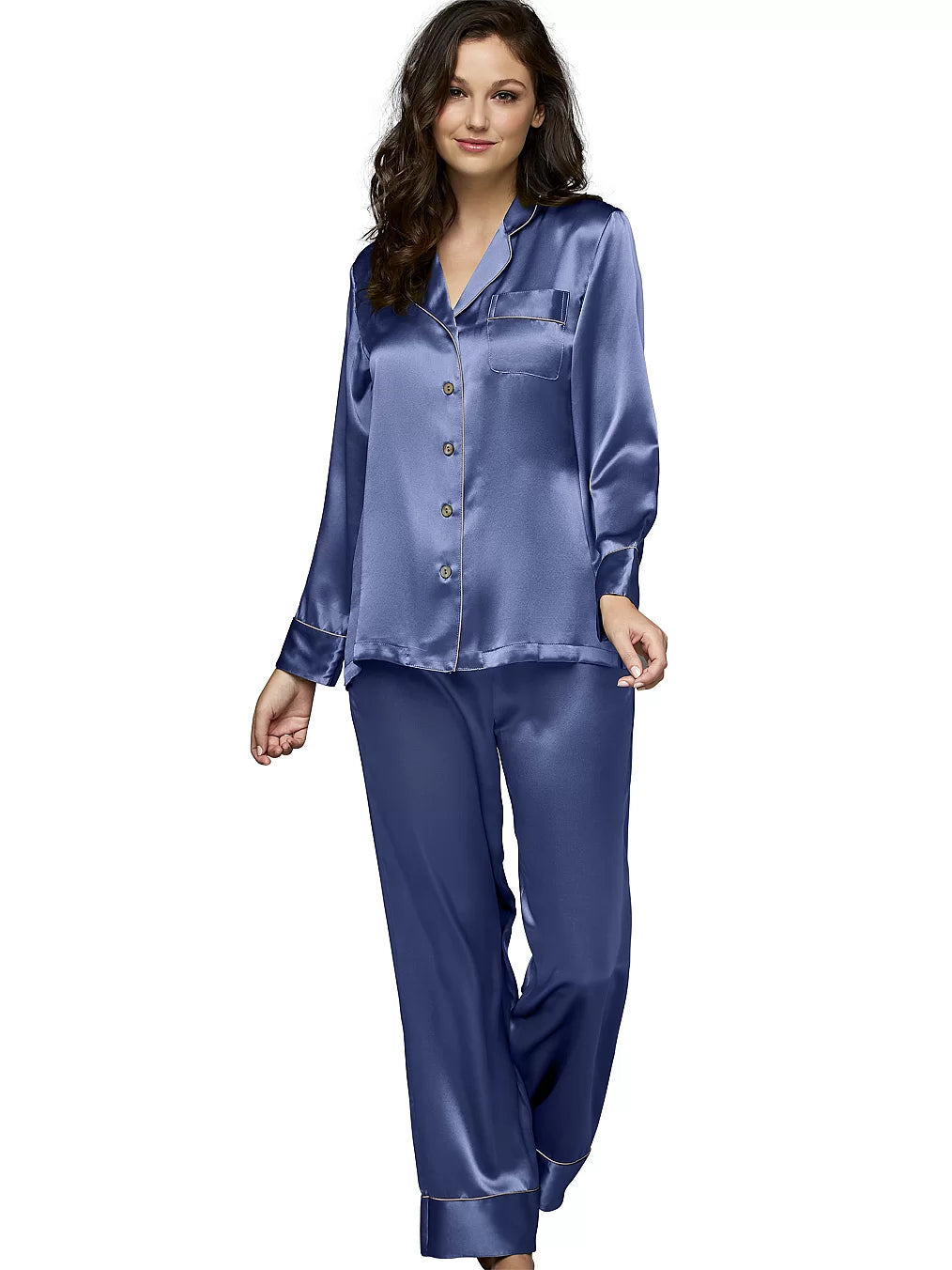 Paradise Found Silk Pajamas