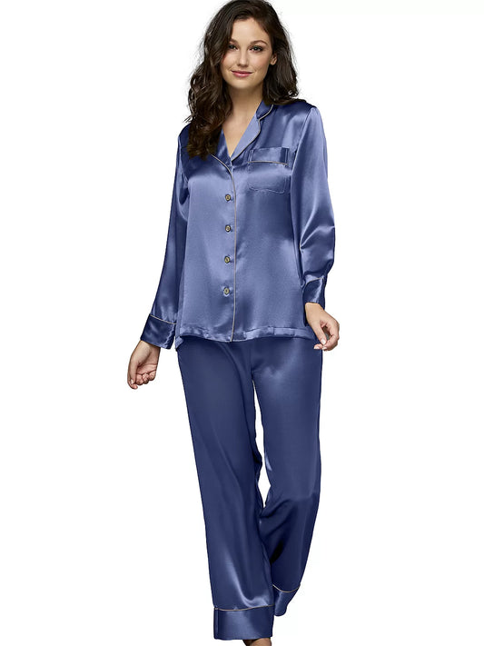 Paradise Found Silk Pajamas