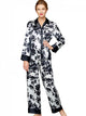 Jewel Garden Silk Pajama Top
