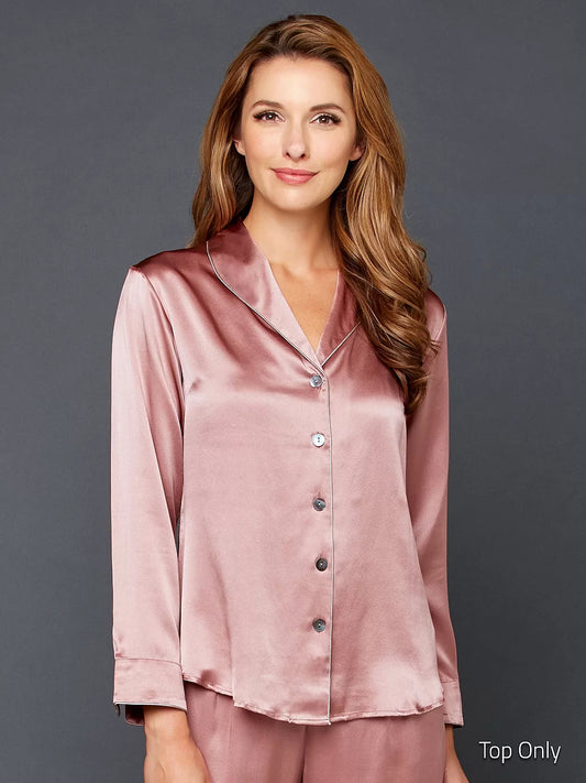 Natalya Silk Pajama Top
