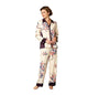 Jewel Garden Silk Pajama