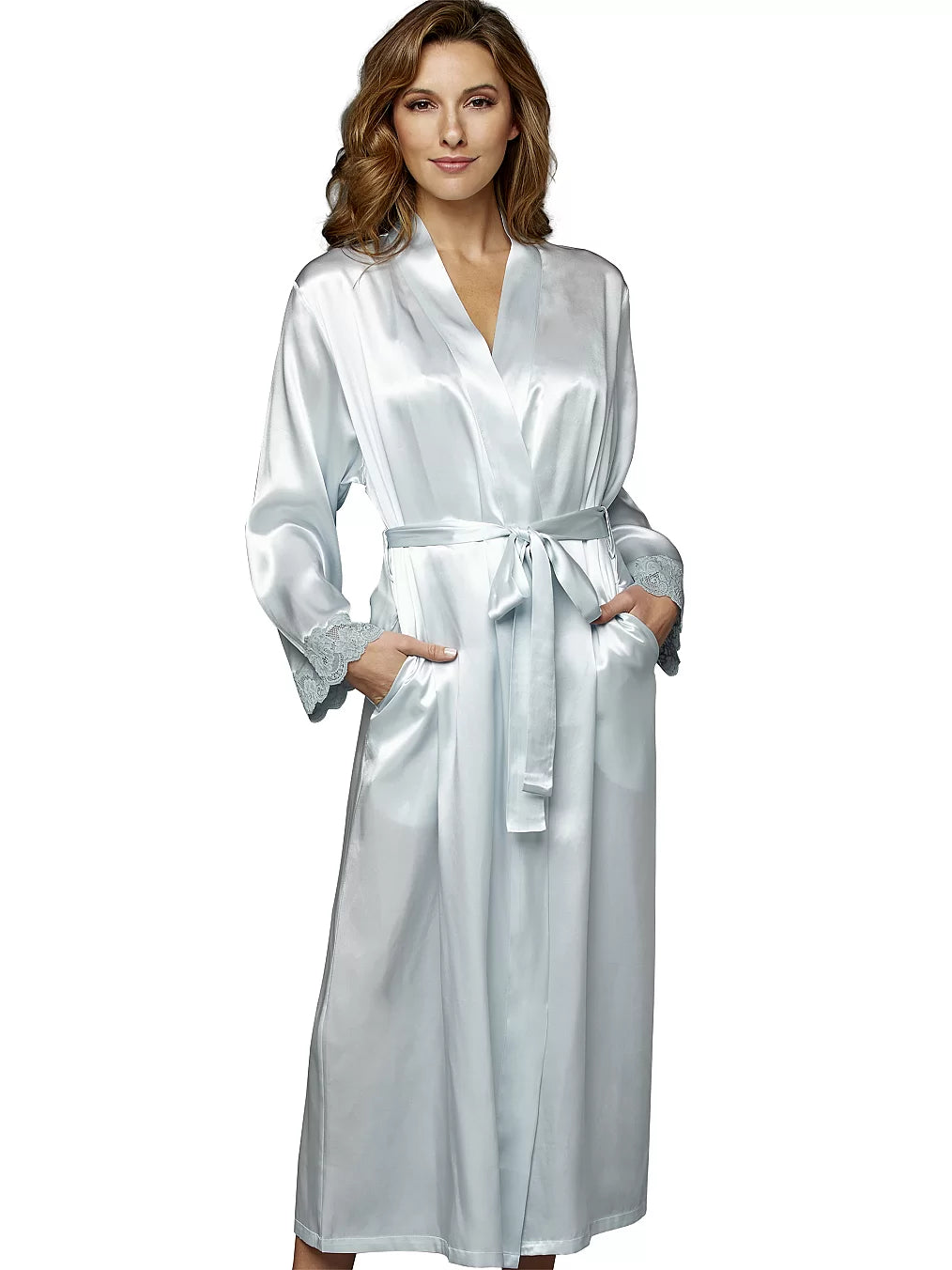 Le Tresor Silk Long Robe