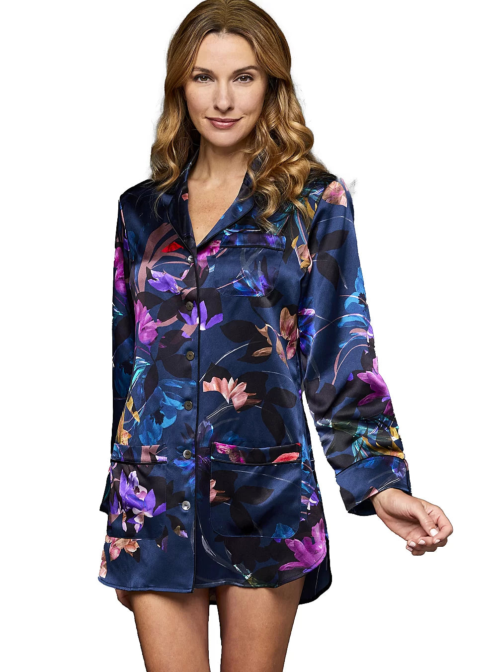 Taylor Silk Sleepshirt
