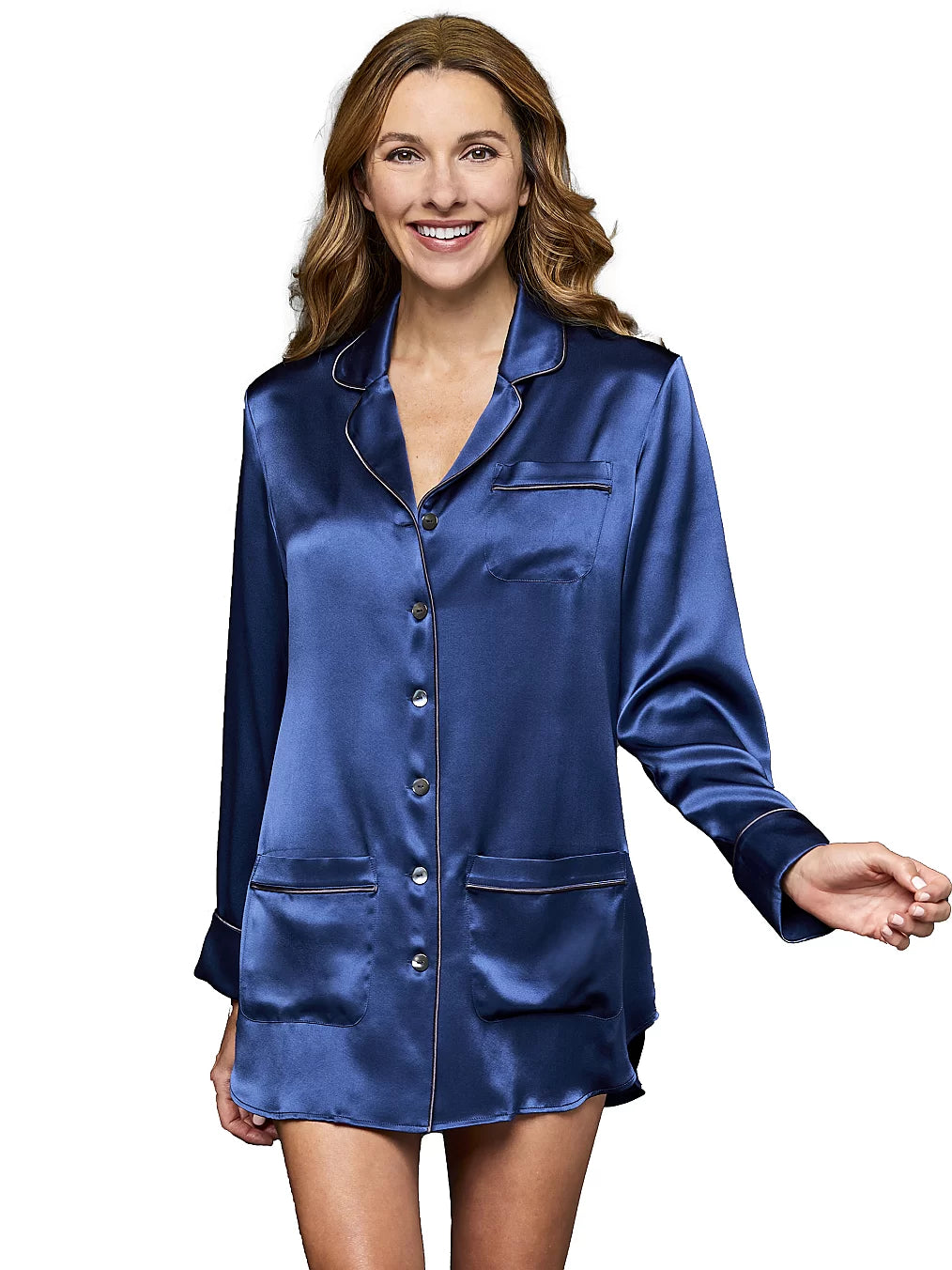 Taylor Silk Sleepshirt