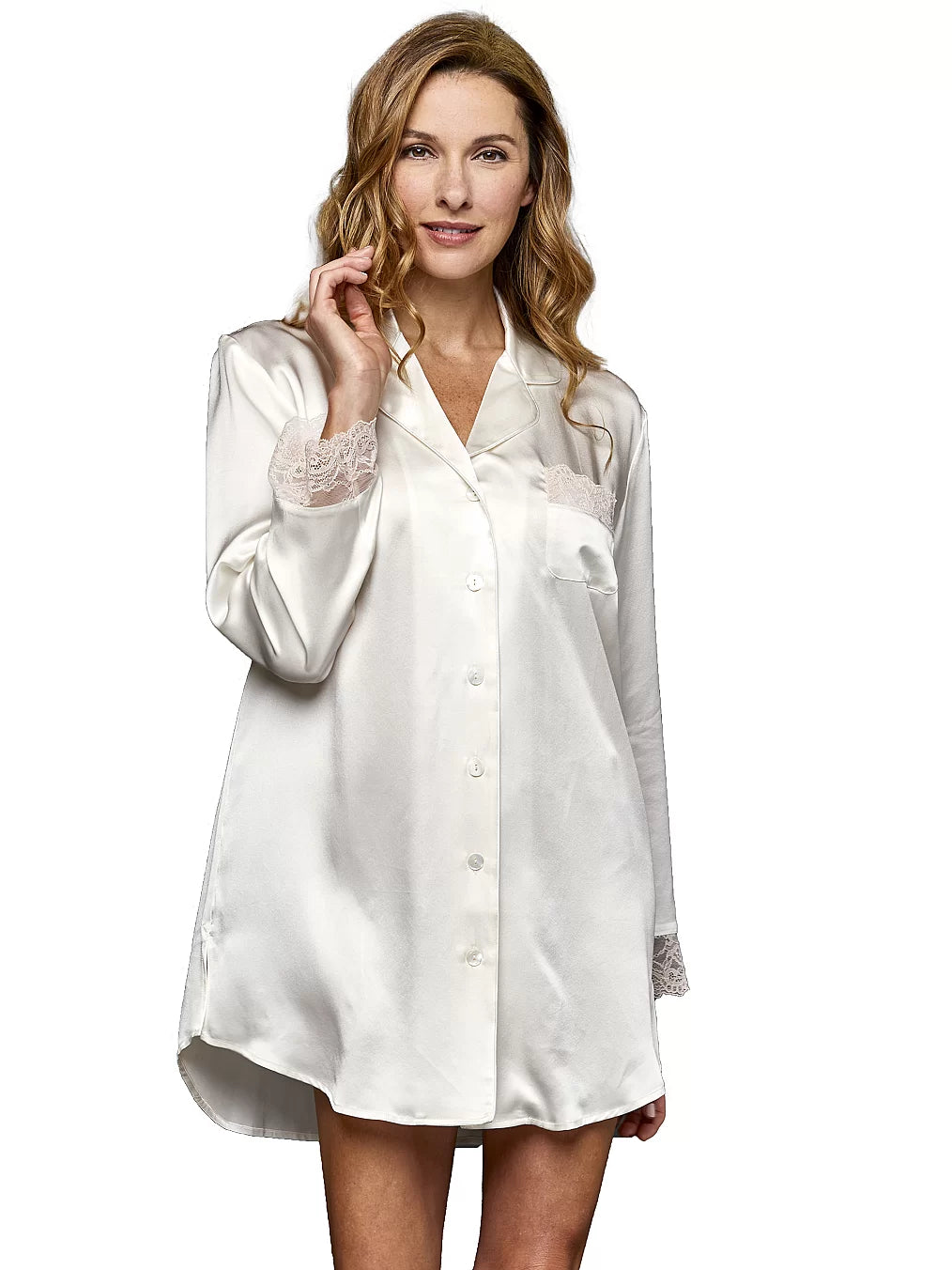 Crazy In Love Silk Sleepshirt
