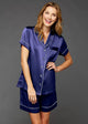 Paradise Found Short Sleeve Silk Pajama