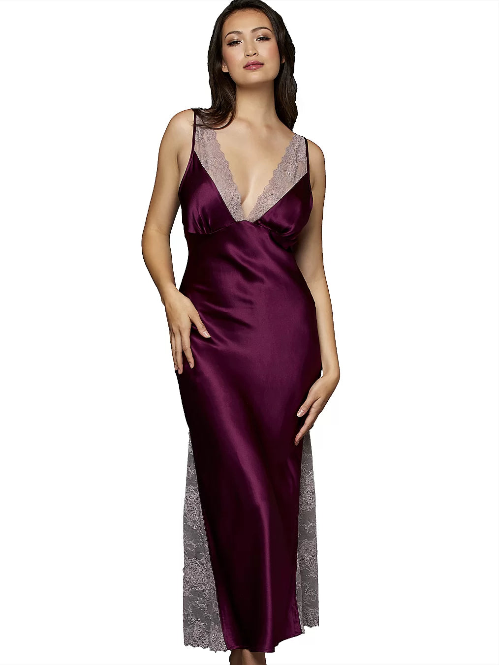 Allura Silk Long Gown