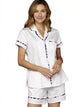 J'Adore Short Sleeve Cotton PJ Top