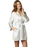 Le Tresor Silk Short Robe