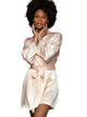 Le Tresor Silk Short Robe