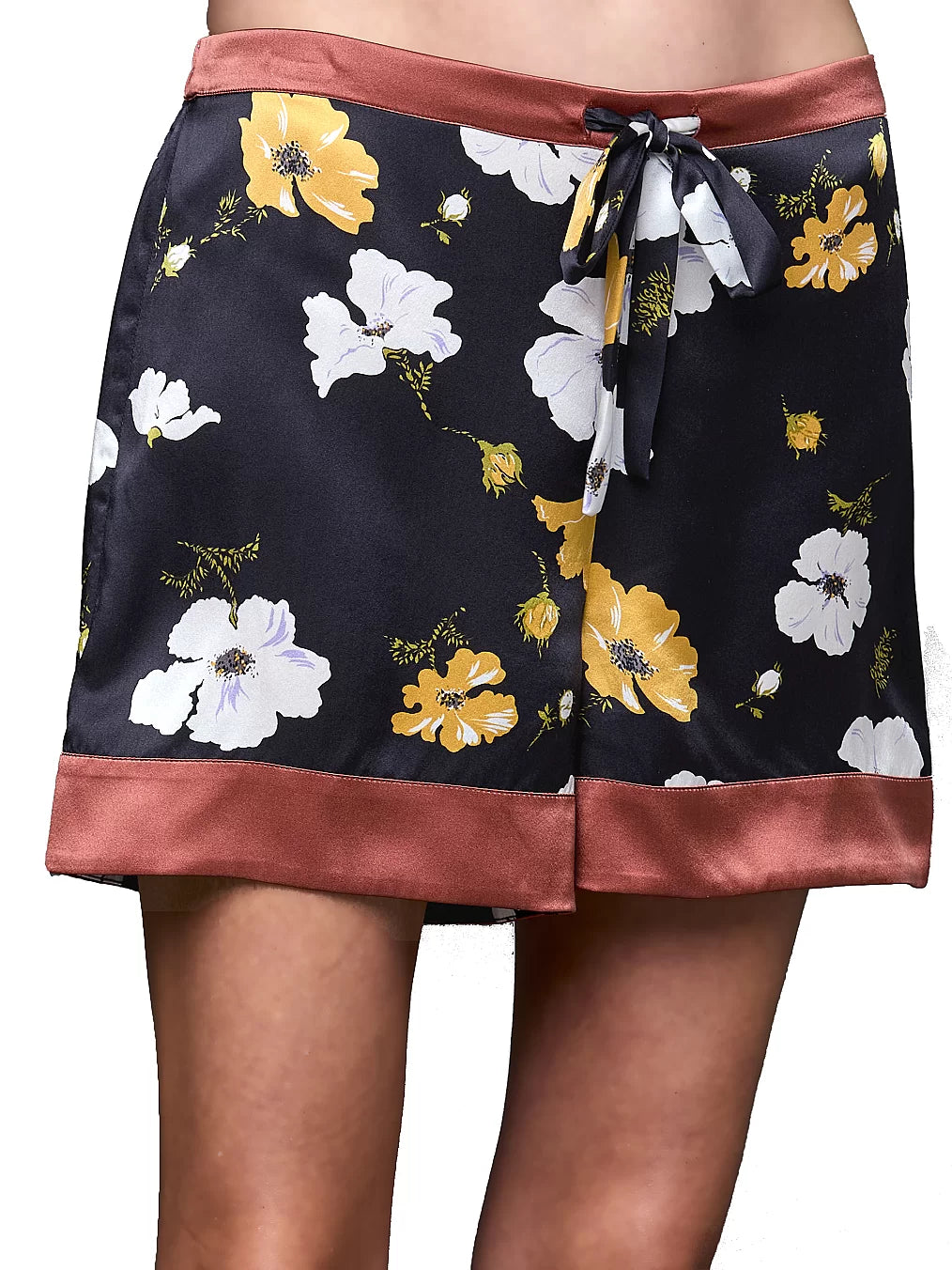 Hello Lovely Silk Pajama Shorts
