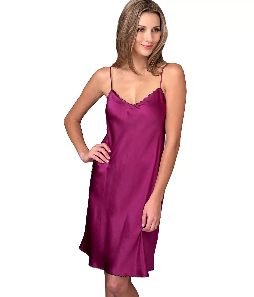 Midnight Beauty Silk Nightgown