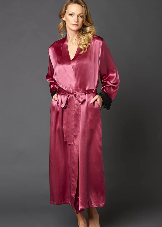 Le Tresor Silk Long Robe