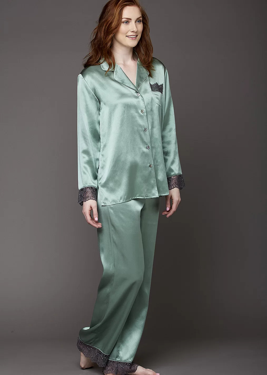 Sleep-In Silk Pajamas